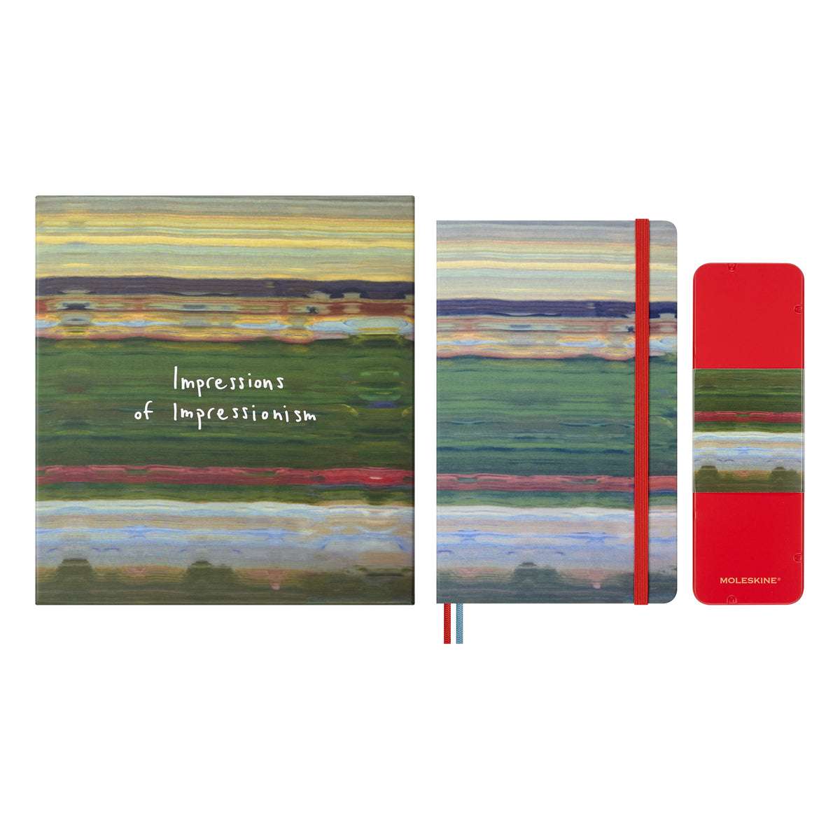 Moleskine LE Impressionism Large Notebook and Pencils Gift Set